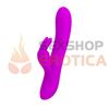 Vibrador con estimulador oscilante de punto G